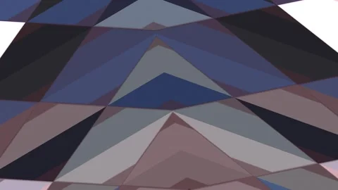 Abstract Geometric Triangle Pattern Loop Background Stock Footage 345651618