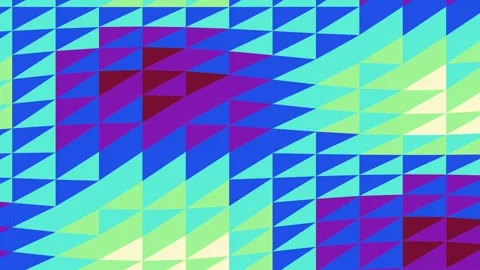 Abstract Geometric Triangle Pattern Motion Loop Stock Footage 331943639