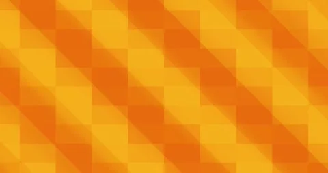 Abstract Geometric Triangle Pattern in Orange and Yellow Stock Footage 310228938