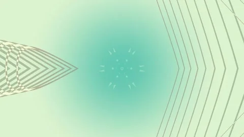 Abstract geometric triangle pattern with pastel teal lines an motion graphic Stock-Footage 335852094