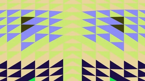Abstract Geometric Triangle Pattern in Symmetrical Design Video stock 331768334