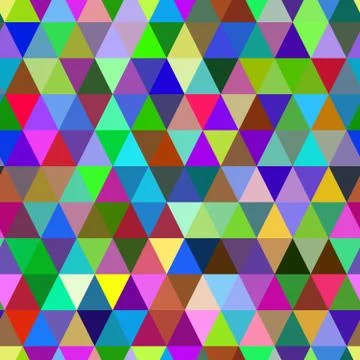Abstract geometric triangle seamless pattern. Stock Illustration