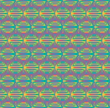 Abstract geometric triangle seamless pattern Illustrazione stock