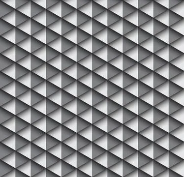 Abstract geometric triangle seamless pattern background. Stockillustratie