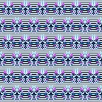 Abstract geometric triangle seamless pattern. Illustrazione stock