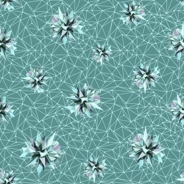 Abstract geometric triangle seamless pattern 스톡 일러스트