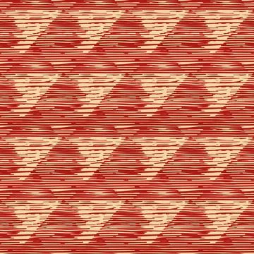 Abstract geometric triangle seamless pattern Illustrazione stock