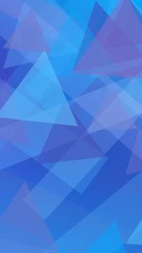 Abstract geometric triangles in blue and purple create a calm, modern look .. Illustrazione stock