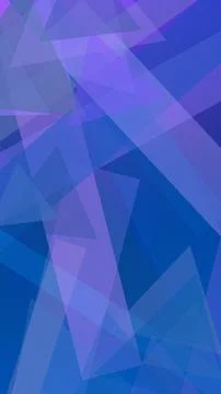 Abstract geometric triangles in deep blue and violet create a bold yet calm.. 스톡 일러스트