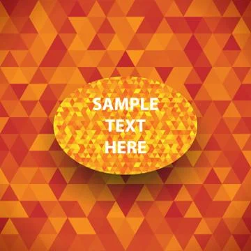 Abstract geometric triangles. Illustrazione stock