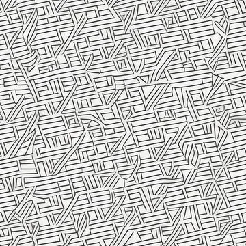 Abstract Geometric Tribal pattern Stock Illustration