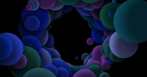 Abstract Geometric Tunnel Stock Footage 106924689