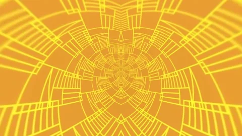 Abstract Geometric Tunnel Stock Footage 289131103