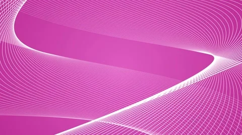 Abstract geometric twisting spiral loop motion backgroundpink Video stock 60692592