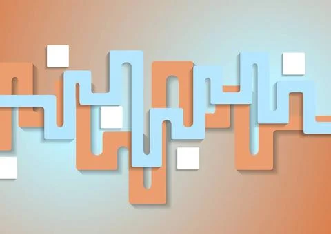 Abstract geometric vector background Abstract geometric tech background. V... Stock Photos