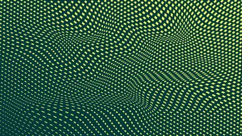 Abstract geometric vector background of diagonal colored wavy rectangles. Mod Stockillustratie