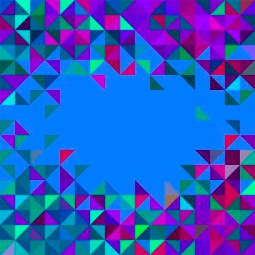 Abstract Geometric Vector Background Stock Illustration