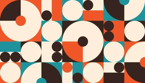 Abstract Geometric Vector Background Stock Illustration