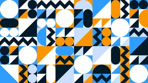 Abstract Geometric Vector Background Illustrazione stock