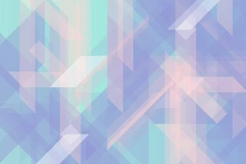 Abstract geometric vector banner with triangular pattern Stock Illustration