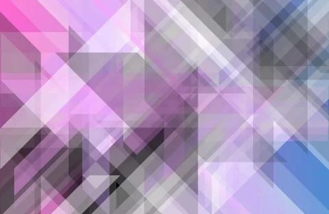 Abstract geometric vector banner with triangular pattern Stock Illustration