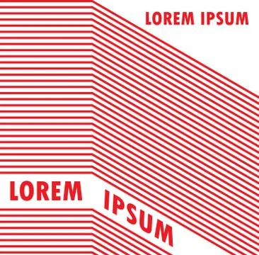 Abstract geometric vector illustration Stock Illustration