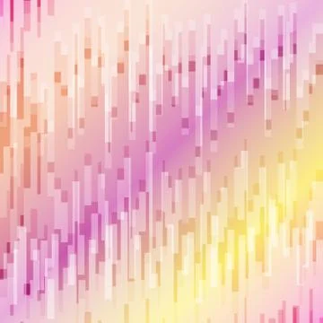 Abstract geometric vertical lines overlay on colorful background and texture. Stock Illustration