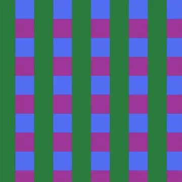 Abstract Geometric Vertical Striped Pattern with Blue and Purple Blocks Stock Illustration