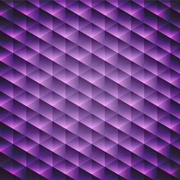 Abstract  geometric violet cubic background Stock Illustration