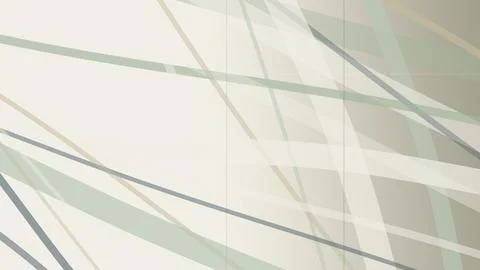 Abstract geometric wall design with intersecting lines and polygons in soft.. Illustrazione stock