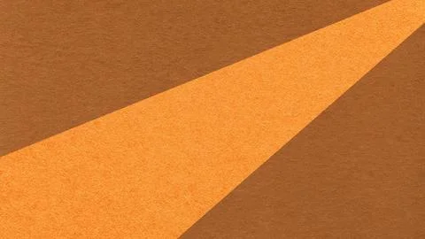 Abstract geometric warm brown paper background with orange ray, macro textu.. 스톡 일러스트