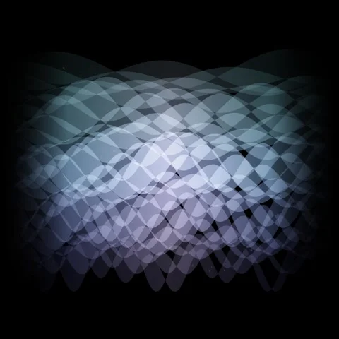 Abstract geometric wave background with flowing modern gradient design Stock Footage 345690422