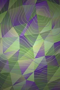 Abstract Geometric Wave Pattern Stock Photos