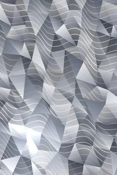 Abstract Geometric Wave Pattern Stock Photos