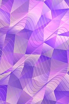 Abstract Geometric Wave Pattern Stock Photos
