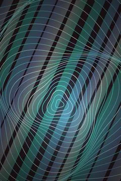 Abstract Geometric Wave Pattern Stock Photos
