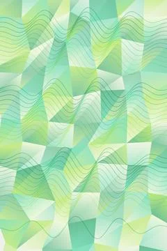 Abstract Geometric Wave Pattern Stock Photos