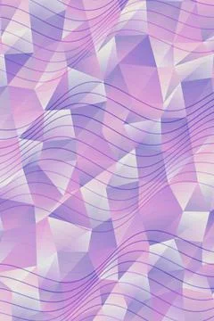 Abstract Geometric Wave Pattern Stock Photos