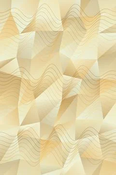 Abstract Geometric Wave Pattern Stock Photos