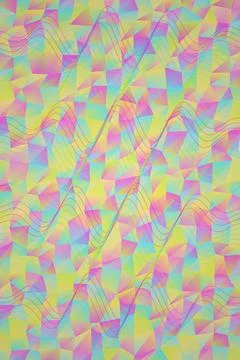 Abstract Geometric Wave Pattern Stock Photos