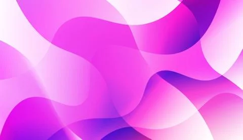 Abstract Geometric Wave Shape with Gradient Soft Colorful Background. For You Stock Illustration