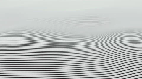 Abstract Geometric Waving Background, 4k Loopable 3d Animation Stock Footage 68349065