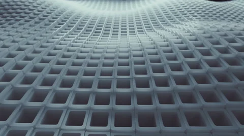 Abstract Geometric Waving Background, 4k Loopable 3d Animation Video stock 68349372