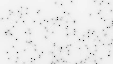 Abstract geometric white background. Plexus mesh backdrop. Stock Illustration