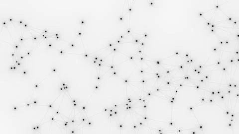 Abstract geometric white background. Plexus mesh backdrop. Illustrazione stock