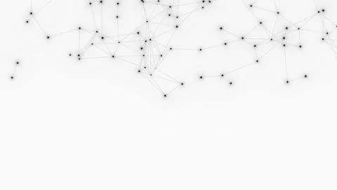 Abstract geometric white background. Plexus mesh backdrop. Stock Illustration