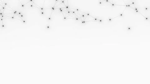 Abstract geometric white background. Plexus mesh backdrop. Stock Illustration