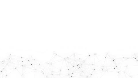 Abstract geometric white background. Plexus mesh backdrop. Stock Illustration