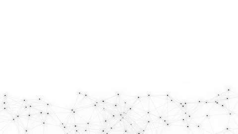 Abstract geometric white background. Plexus mesh backdrop. Stock Illustration