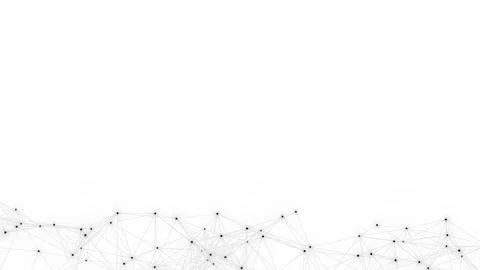 Abstract geometric white background. Plexus mesh backdrop. Stock Illustration